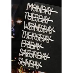 Days of Week & Zodiac Sign Hair Clips ENTIRE BOX 75 Pieces